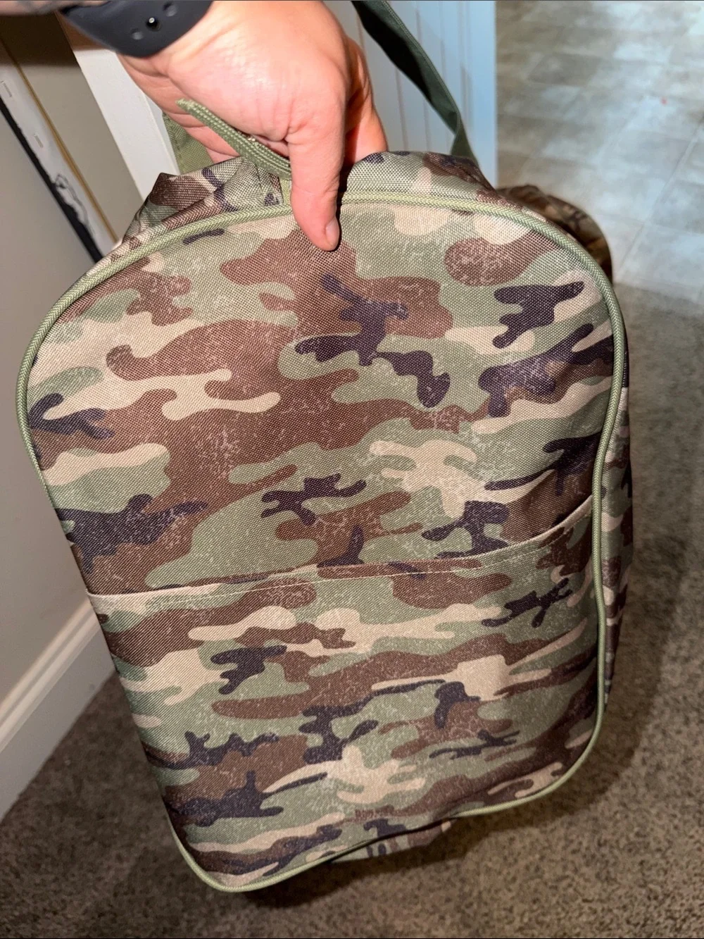 Camouflage Duffel Bag - Green Camo